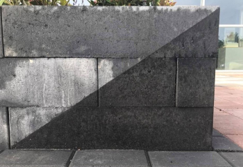 Hoe kan je betonnen muurblokken verven?