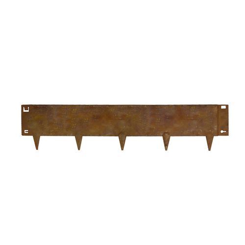 Flexibele Kantopsluiting Corten staal 106x24cm