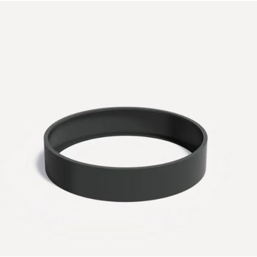 Gepoedercoat Aluminium Zwart Plantenbak Rond diameter 200cm, hoogte 40cm
