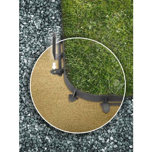Flexibele Kantopsluiting Kunststof 100x5,5cm per stuk (1m)