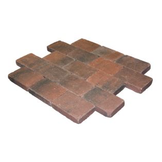 Metro Trommelsteen Rood genuanceerd 20x15x6cm