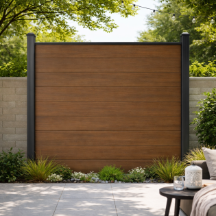 Nexa Fence Stapelrabat Walnut