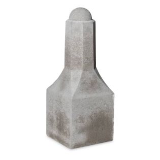 Amsterdammertje betonpaaltje Grijs 80x30x30 8-hoekig met voet