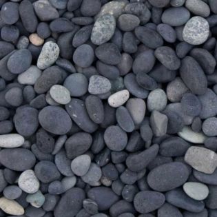 Beach Pebbles Antraciet 5-8mm in Bigbag (0.5m3)