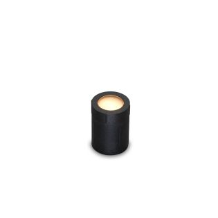 Beja Cirkel Zwart Grondspot 12V