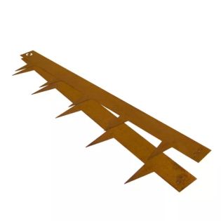 Flexibele Kantopsluiting Cortenstaal 106x16cm