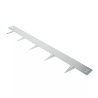 Flexibele Kantopsluiting Verzinkt 106x16cm