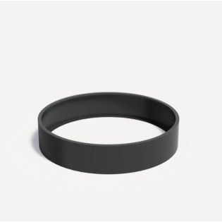 Gepoedercoat Aluminium Zwart Plantenbak Rond diameter 200cm, hoogte 40cm