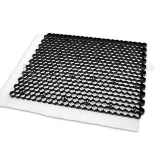 Grindplaat Pro Zwart met Onderdoek 120x100x3cm