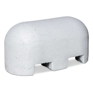 Jumboblok Betonwit 45x90x48cm met lepelgat