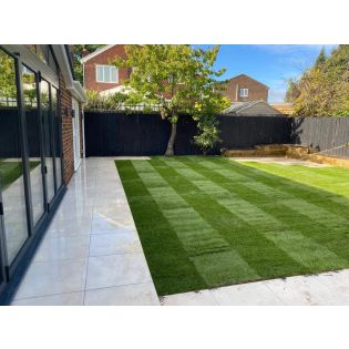 Keramische Tuintegel Betonlook Greige 60x60x2cm