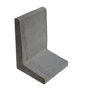L-element Grijs Zichtbeton 60x40x40