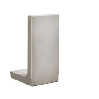 L-Element Grijs Zichtbeton 80x45x50x10cm