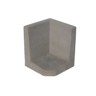L-hoekelement Grijs 50x40x40cm