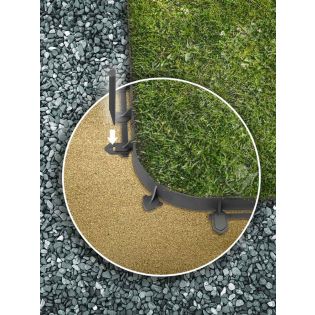 Flexibele Kantopsluiting Kunststof 100x5,5cm per stuk (1m)