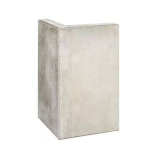 L-hoekelement Grijs 100x50x50cm