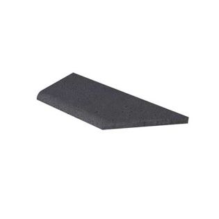 Oud Hollandse Zwembadrand HOEK LINKS Antraciet (100/60x40x5cm)