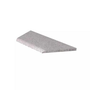 Oud Hollandse Zwembadrand HOEK LINKS Grijs (100/60x40x5cm)