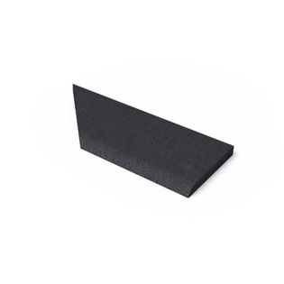 Oud Hollandse Zwembadrand HOEK RECHTS Carbon (100/60x40x5cm)