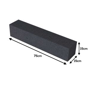 Oudhollands Stapelelement Carbon 75x15x15cm