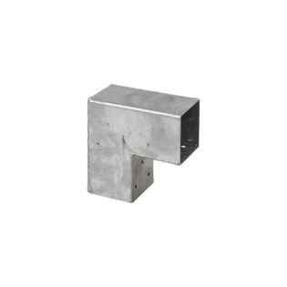 Paalverbinder Verzinkt 2-weg Hoekmodel 9x9cm