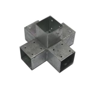 Paalverbinder Verzinkt 5-weg Kruismodel 7x7cm