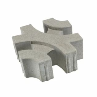 Terra Flow Grey 30x30x12