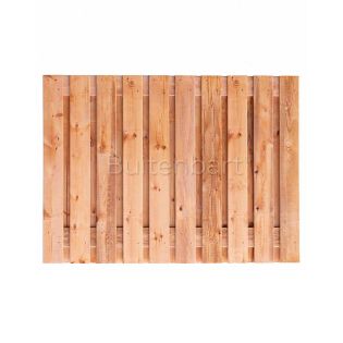 Trendline Schuttingscherm 130x180cm, Grenen Rood Geimpregneerd, 16mm