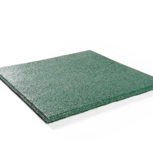Veiligheidstegel Rubbertegel Groen 50x50x2,5cm