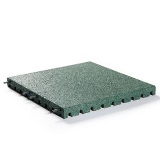 Veiligheidstegel Rubbertegel Groen 50x50x4cm