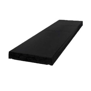 Vlakke Muurafdekplaat Beton Zwart Gecoat 15x100x5cm