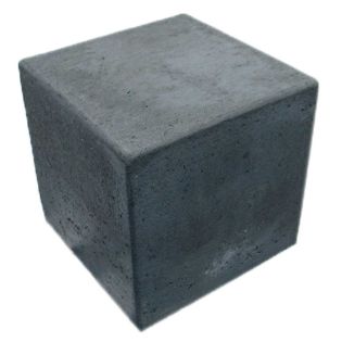 Zitelement Antraciet 40x40x40cm