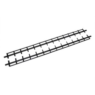 Zwarte Lamellen Shutter Set Draaibaar 50cm