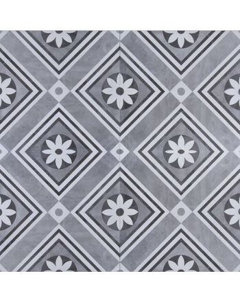 GeoCeramica Concreet Flower dec 60x60x4cm