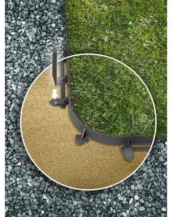 Flexibele Kantopsluiting Kunststof 100x5,5cm per stuk (1m)
