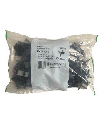 Voegkruizen 4mm zak van 100 stuks