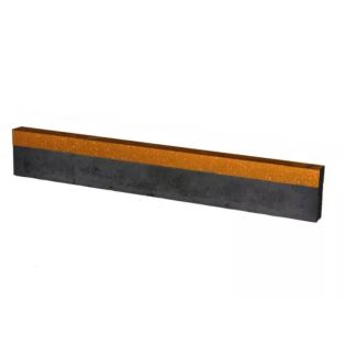 Overzetprofiel Opsluitband 6cm Gelijkzijdig 220x4x4x6,5cm Cortenstaal