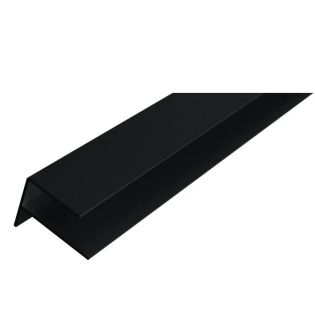 WPC WEO35-60 Alu F-profiel 65x80mm 300cm Ebony Black
