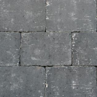 Abbeystones met deklaag Nero 20x30x6cm