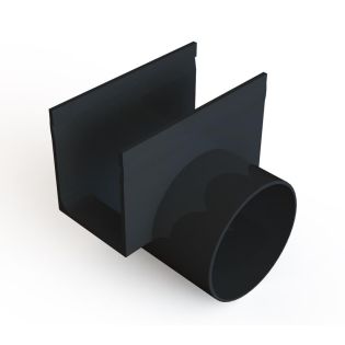 ACO Slimline Zij-uitloop 80mm