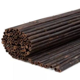 Bamboemat Black 180x180cm