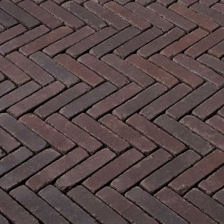Gebakken Waalformaat Bolzano Antica Paars genuanceerd 6cm