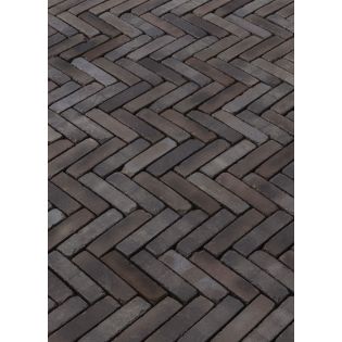 Gebakken Waalformaat Ancona Antica Zwart-Blauw-Bruin 6cm