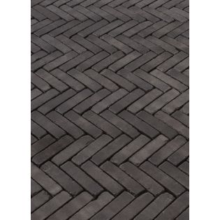 Gebakken Waalformaat Lucca Antica Zwart Zilverzand 6cm