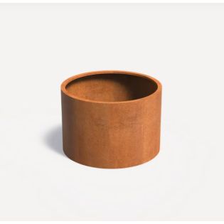 Cortenstaal Plantenbak Rond diameter 120cm, hoogte 80cm