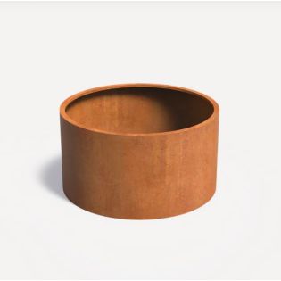 Cortenstaal Plantenbak Rond diameter 150cm, hoogte 80cm