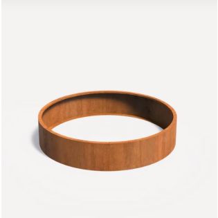 Cortenstaal Plantenbak Rond, diameter 200cm hoogte 40cm