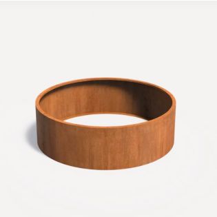 Cortenstaal Plantenbak Rond diameter 200cm, hoogte 60cm