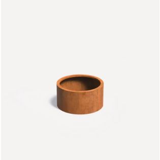Cortenstaal Plantenbak Rond diameter 80cm, hoogte 40cm