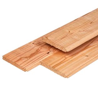 Douglas vellingdeel / dakbeschot 1,8x14,5x400cm